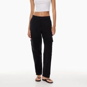 Aritzia Wilfred Free Black cargo pants